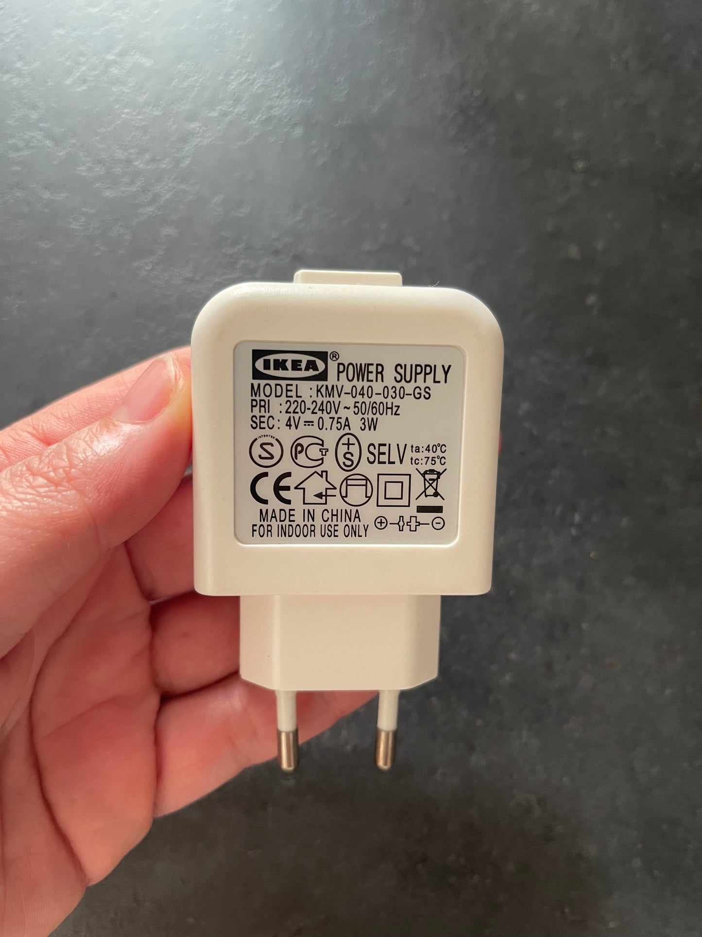 IKEA Kmv-040-030-gs transformator | Vintage Ikea adapter | ikea adaptateur | ikea plug