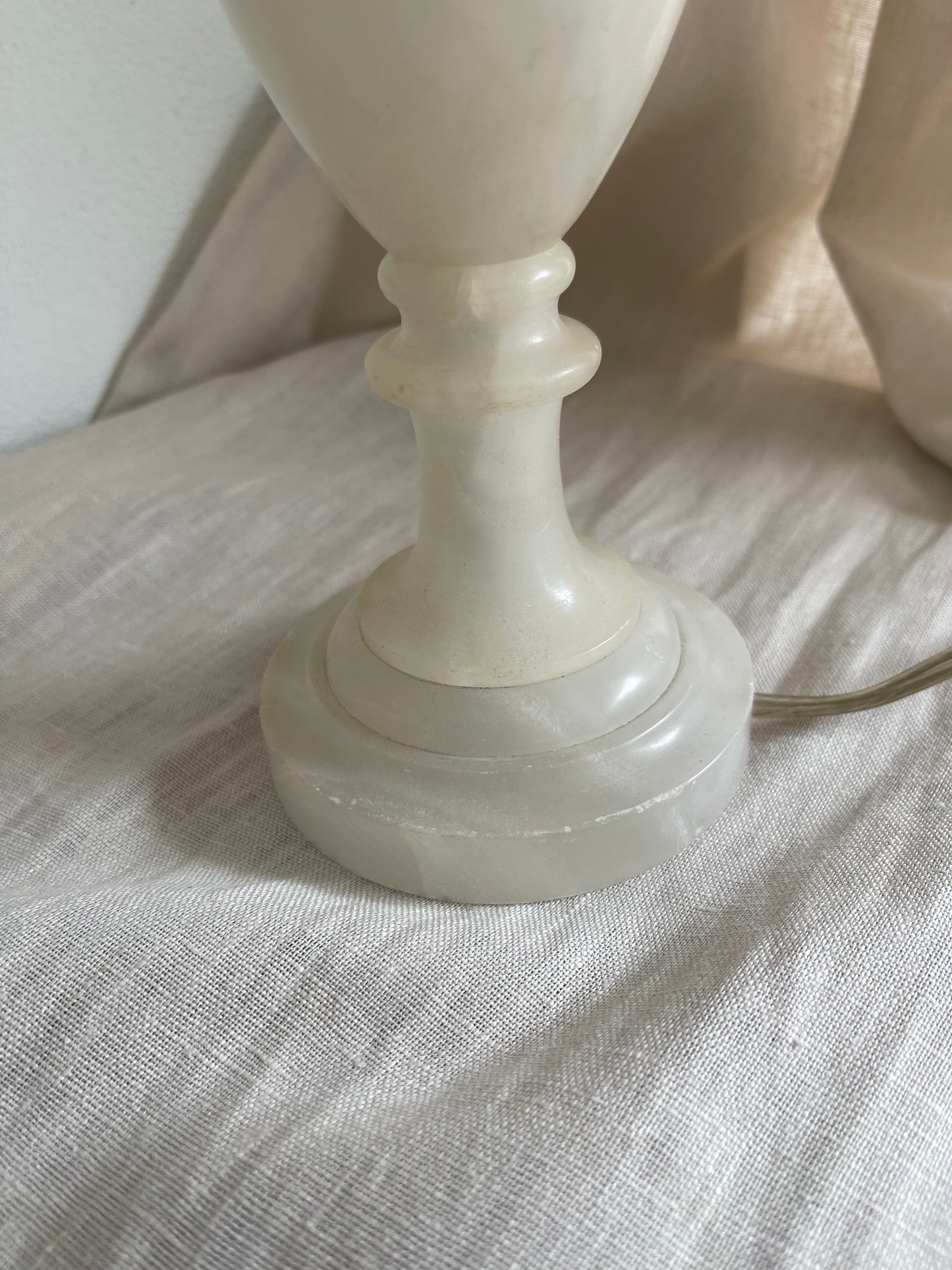Stone lampbase | Vintage onyx lampbase | Vintage lampbase | Marble lampbase
