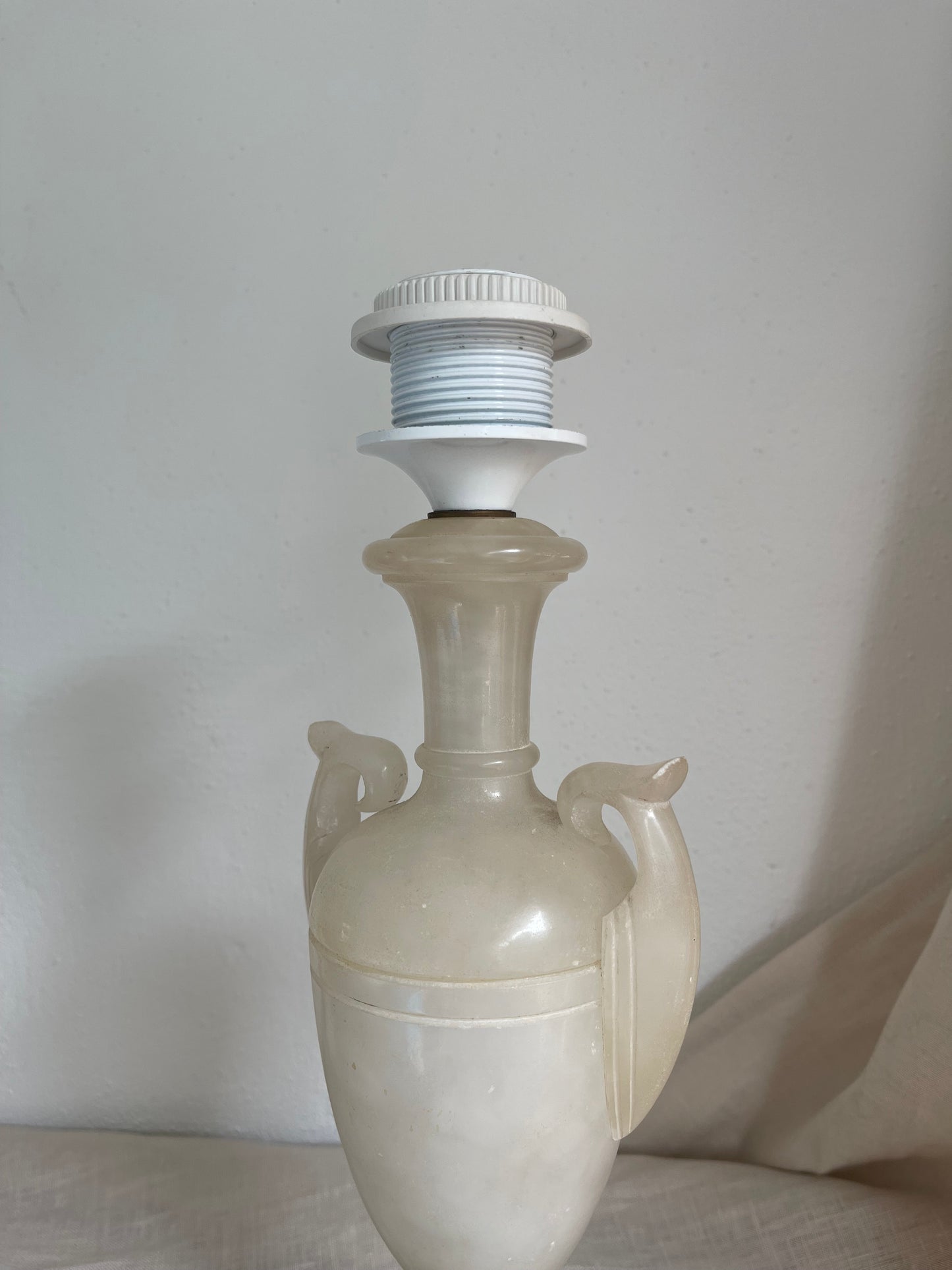 Stone lampbase | Vintage onyx lampbase | Vintage lampbase | Marble lampbase