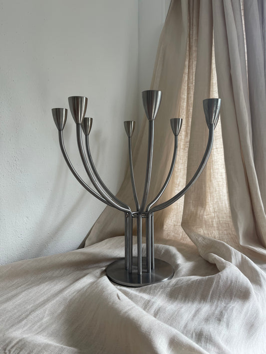 Vintage Ikea Stockholm Candleholder | Ikea 8 arm kandelaar | Vintage Ikea kandelaar | Vintage kandelaar