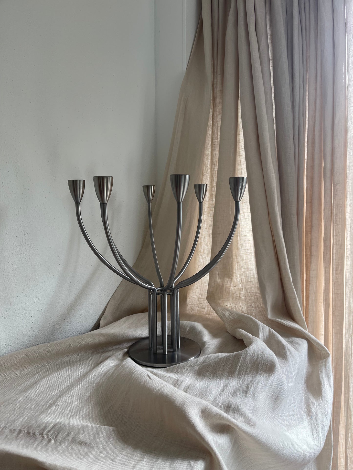 Vintage Ikea Stockholm Candleholder | Ikea 8 arm kandelaar | Vintage Ikea kandelaar | Vintage kandelaar