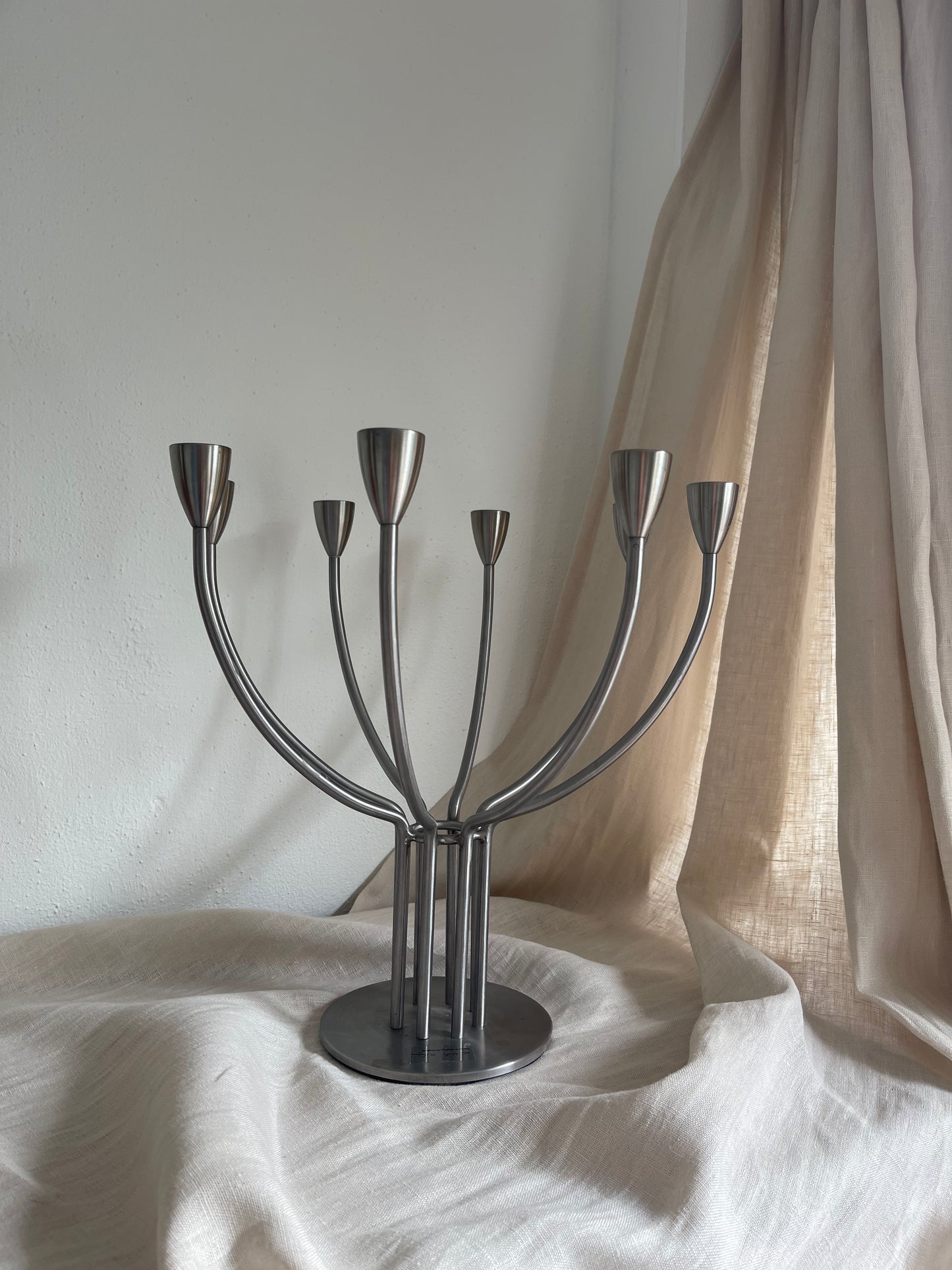 Vintage Ikea Stockholm Candleholder | Ikea 8 arm kandelaar | Vintage Ikea kandelaar | Vintage kandelaar