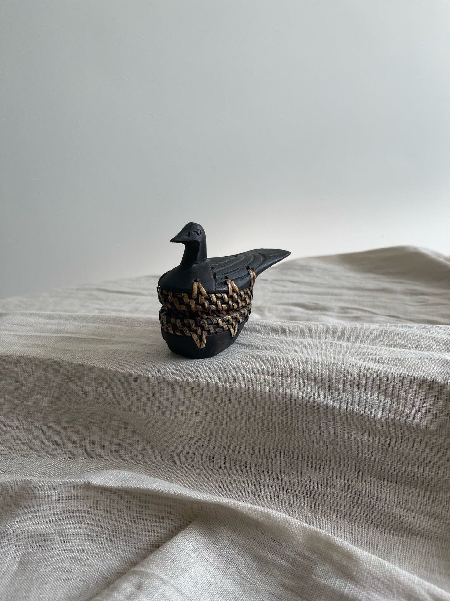 Sieraden doosje eend viaviavintage