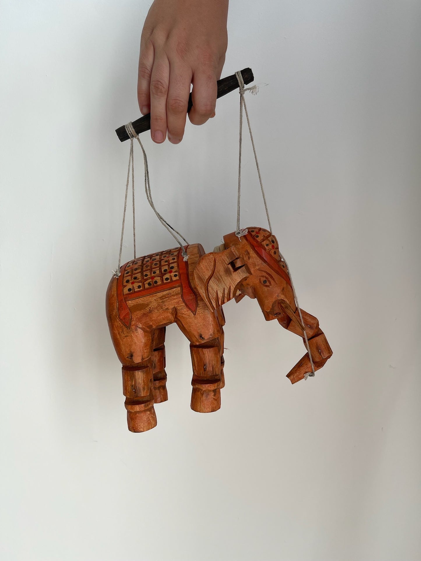 Marionnette éléphant indien