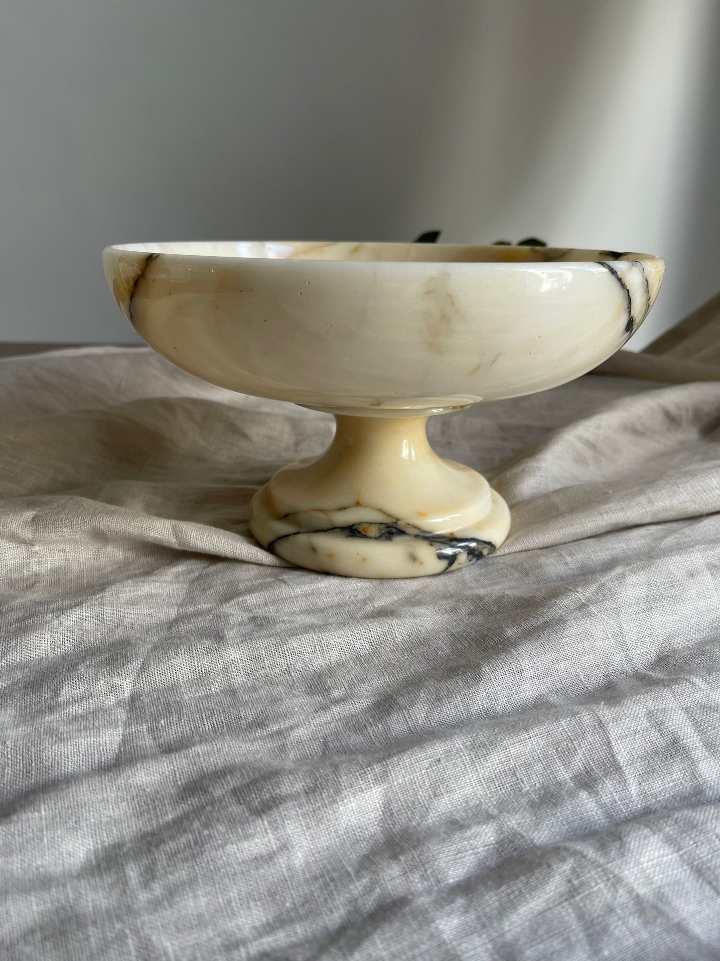 Marble fruit bowl