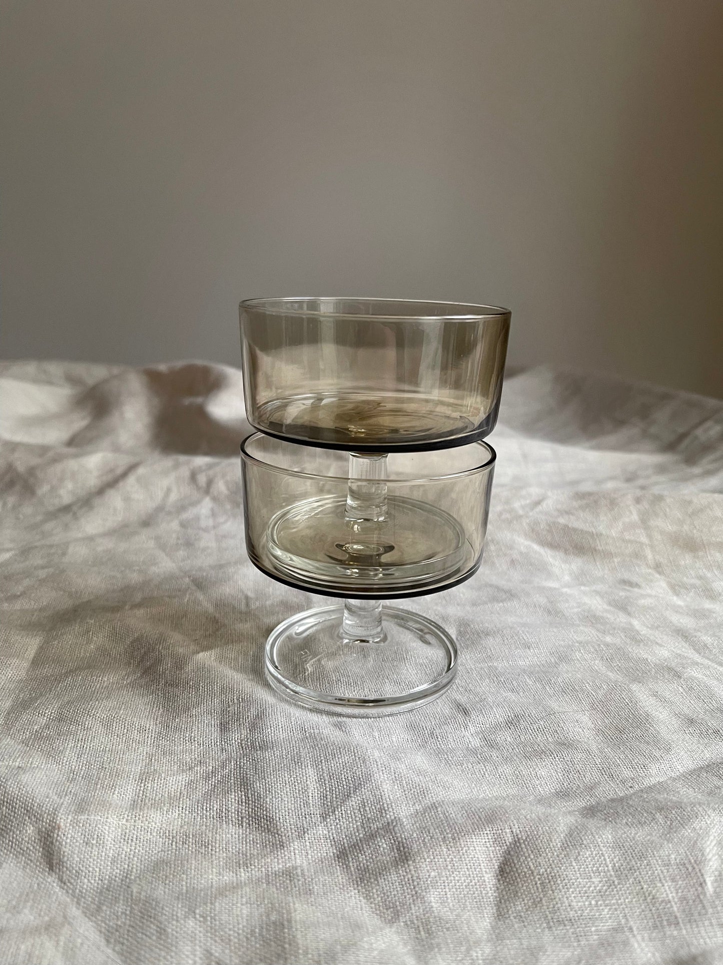 Vintage wijnglazen | Vintage ijscoupes | Luminarc France glazen viaviavintage