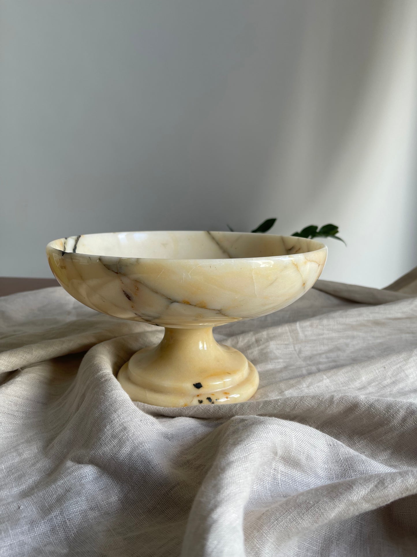 Marble fruit bowl