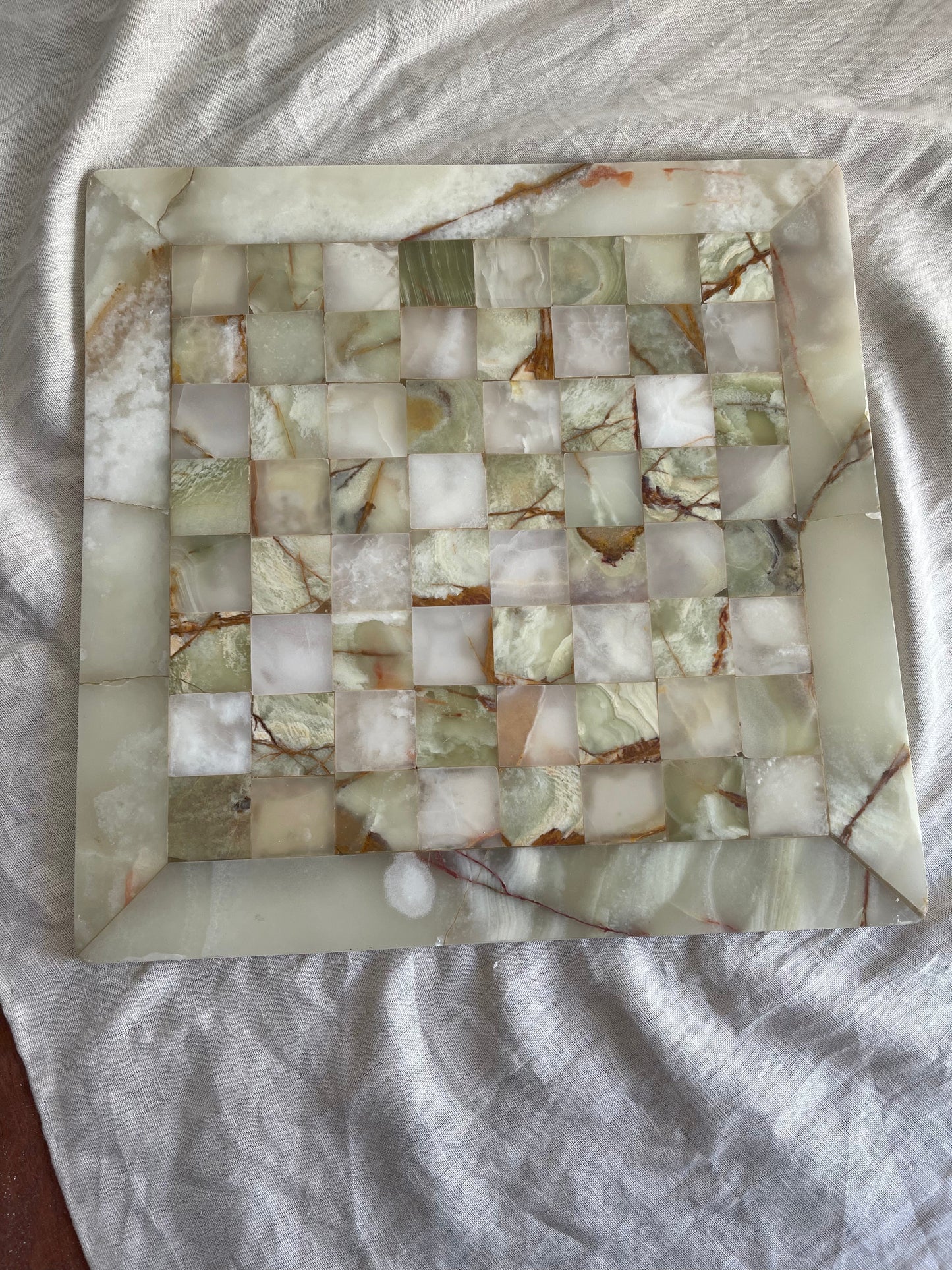 Marmeren schaakbord viaviavintage