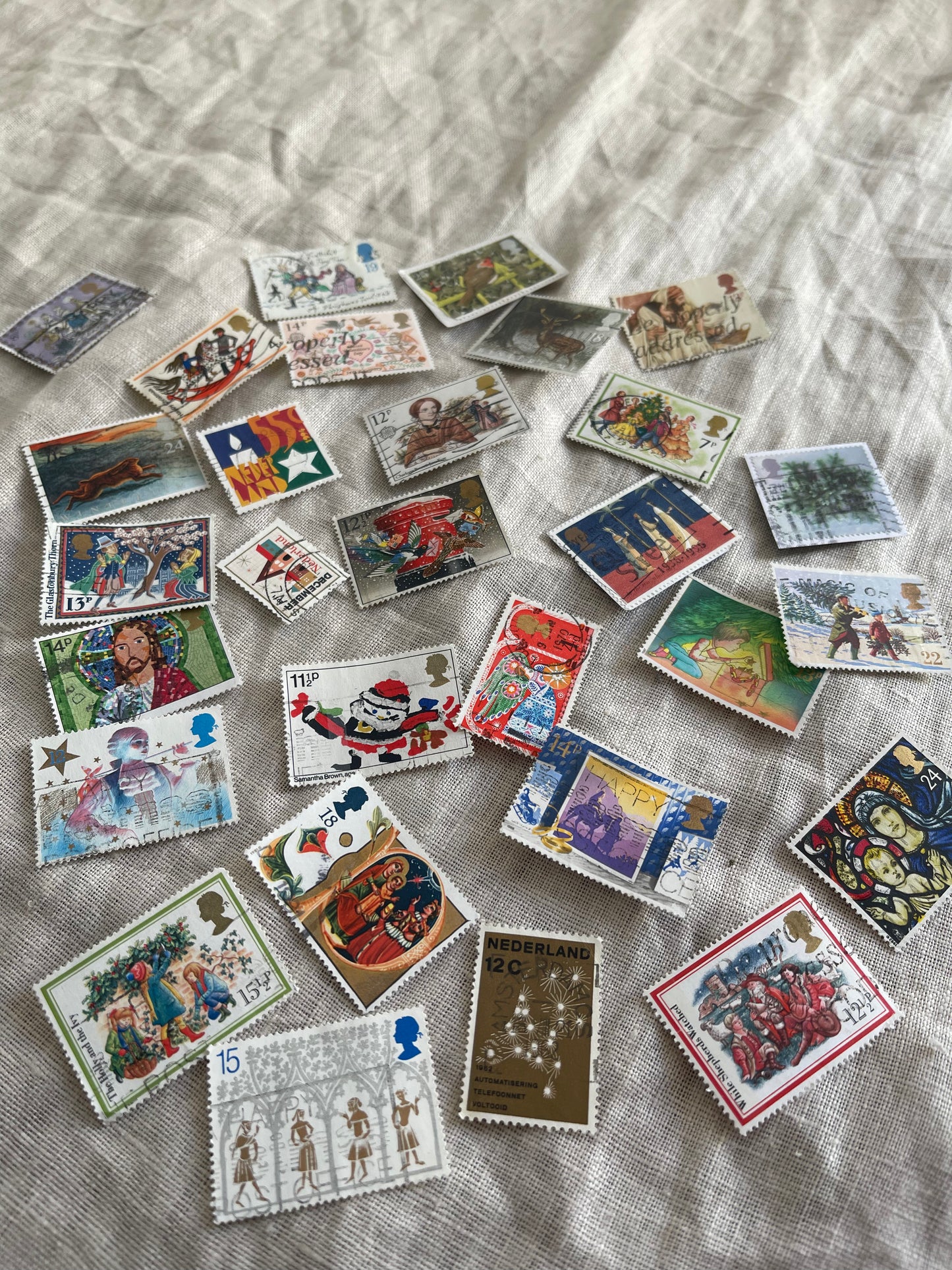 Vintage Christmas Stamps