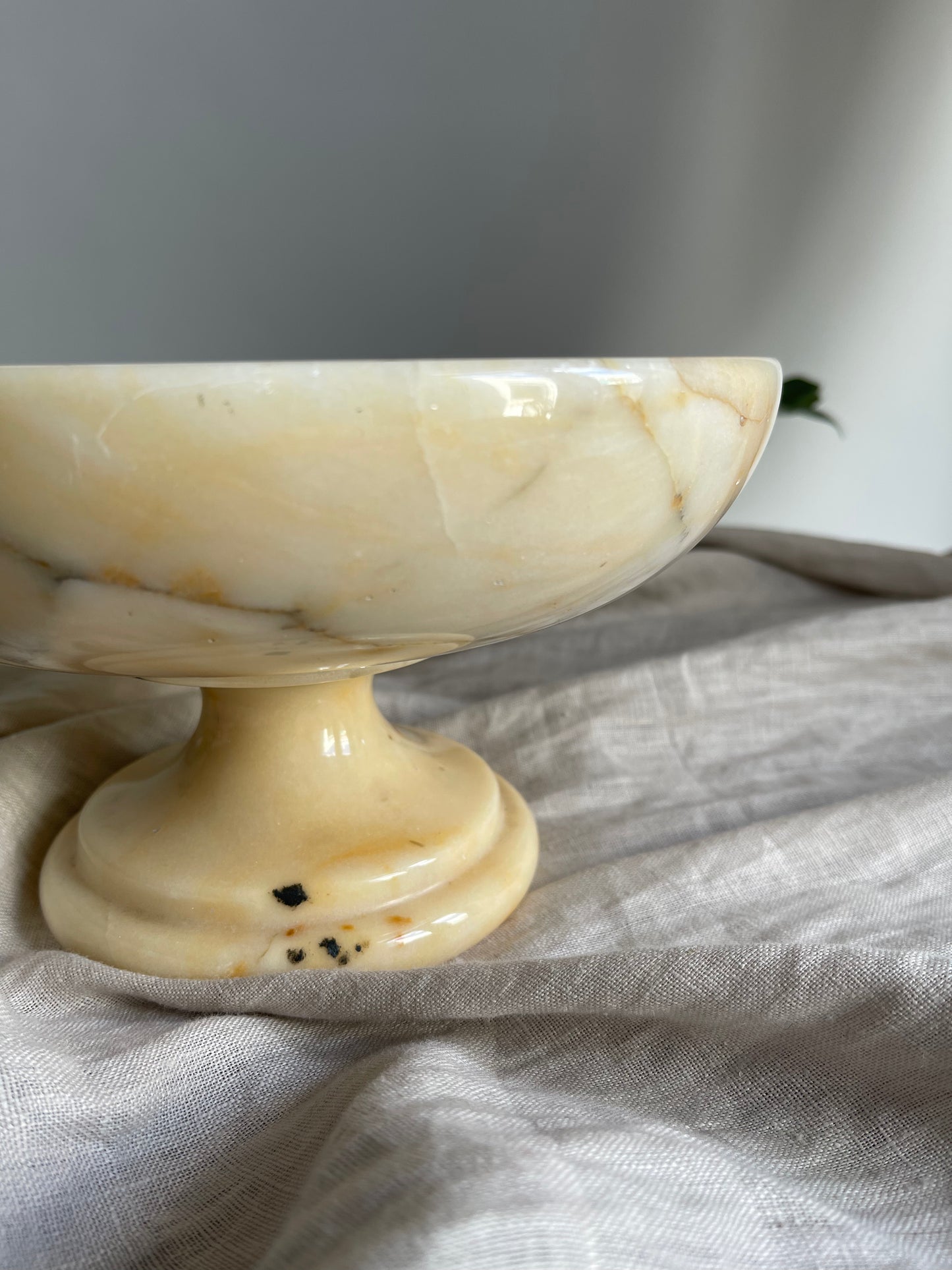 Marble fruit bowl