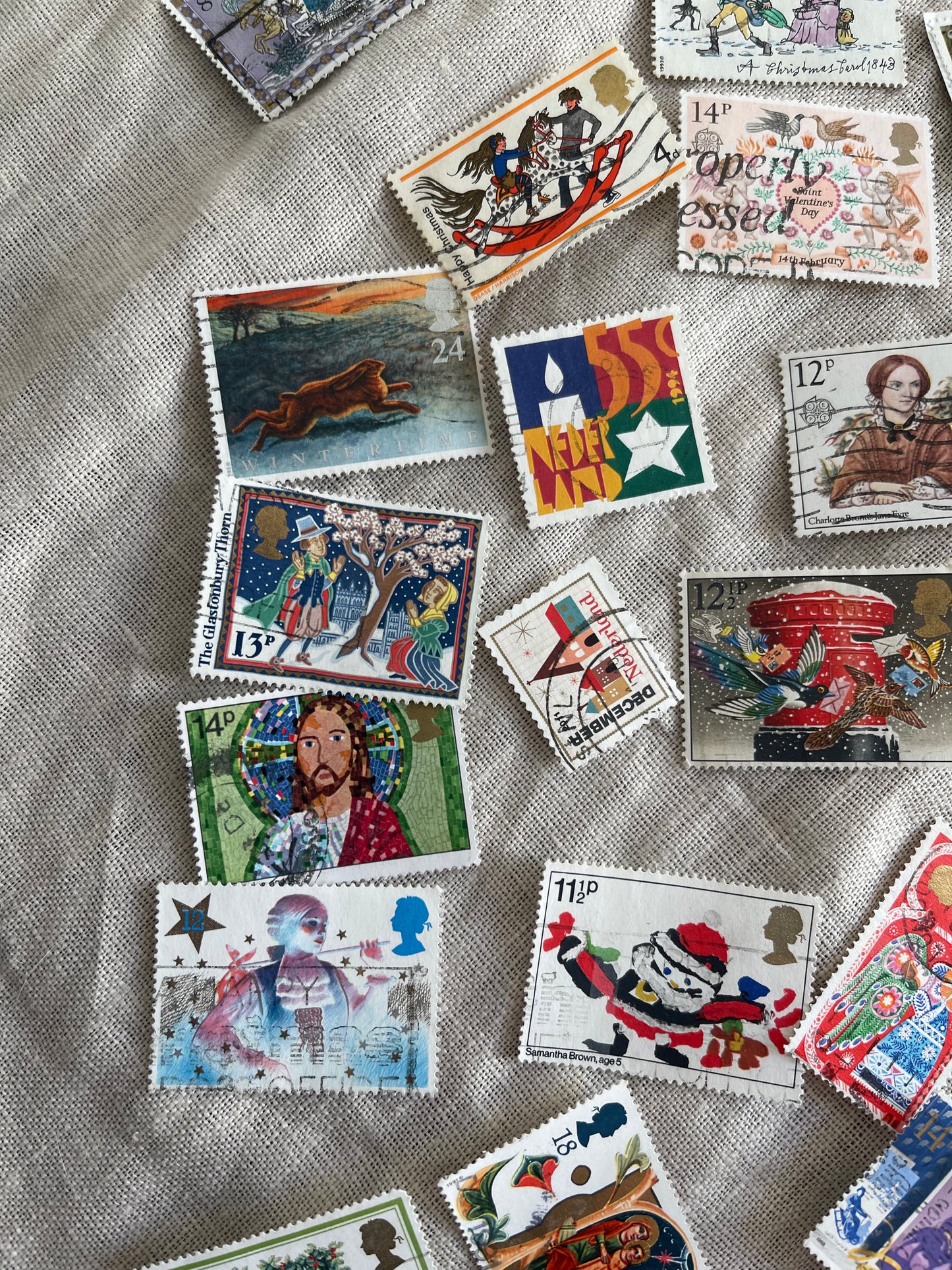 Vintage Christmas Stamps