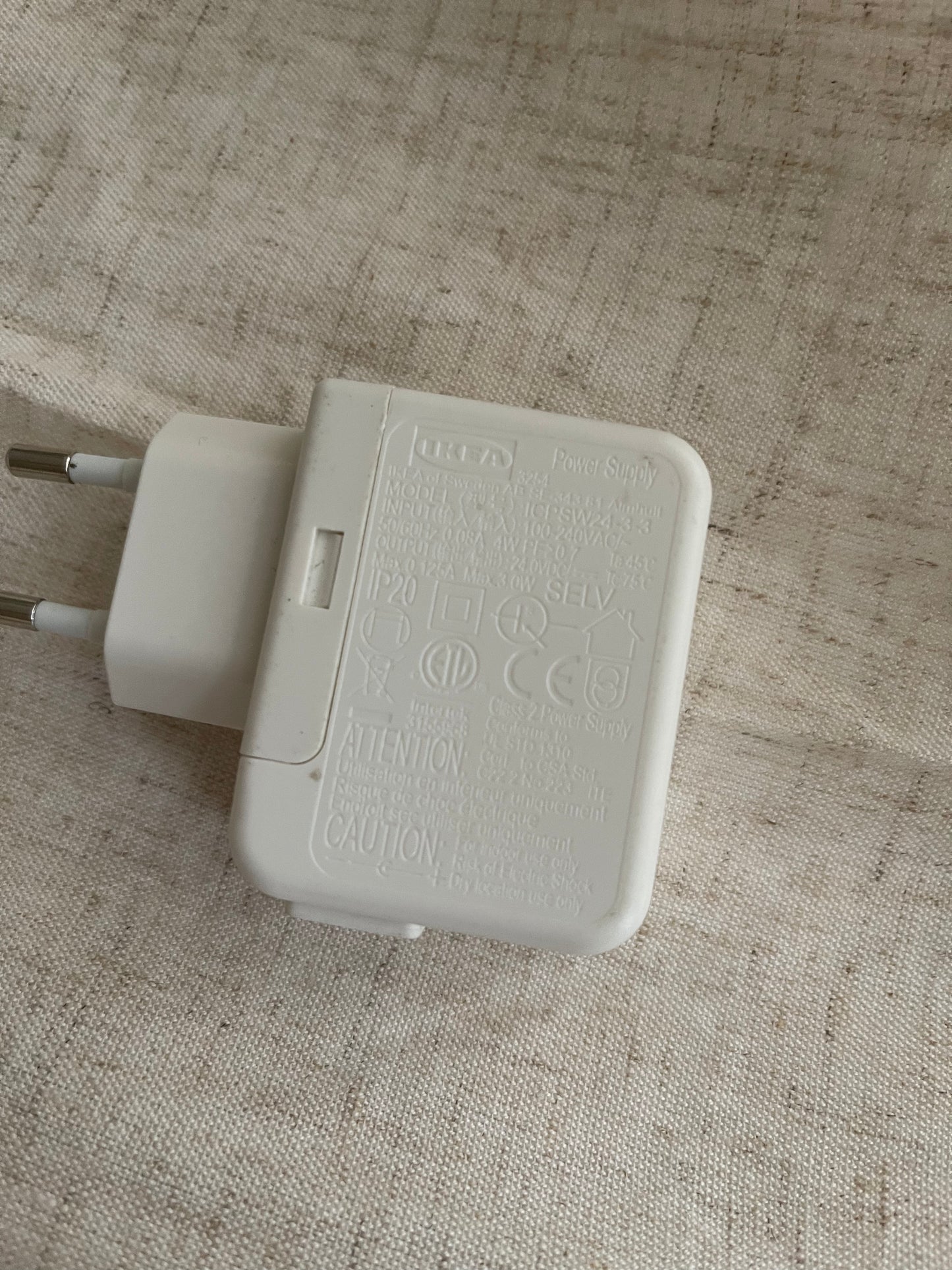 Ikea ICPSW24-3-3 adapter | Genuine IKEA 24V 7W LED AC Power Adapter