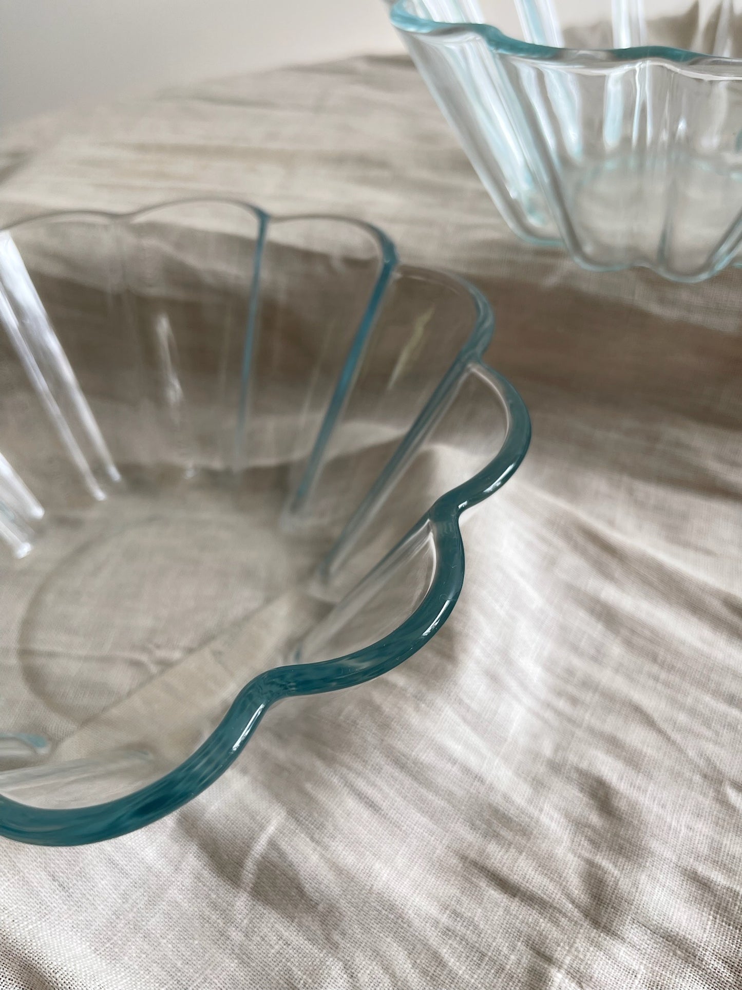 Pyrex glazen schalen | Gecanneleerde Schalen